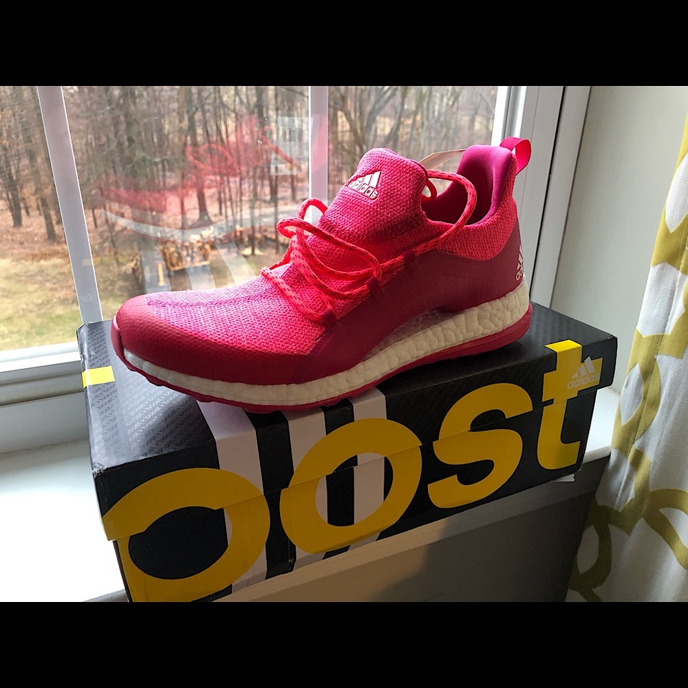 Women’s Adidas Golf Shoes 9.5 Pink